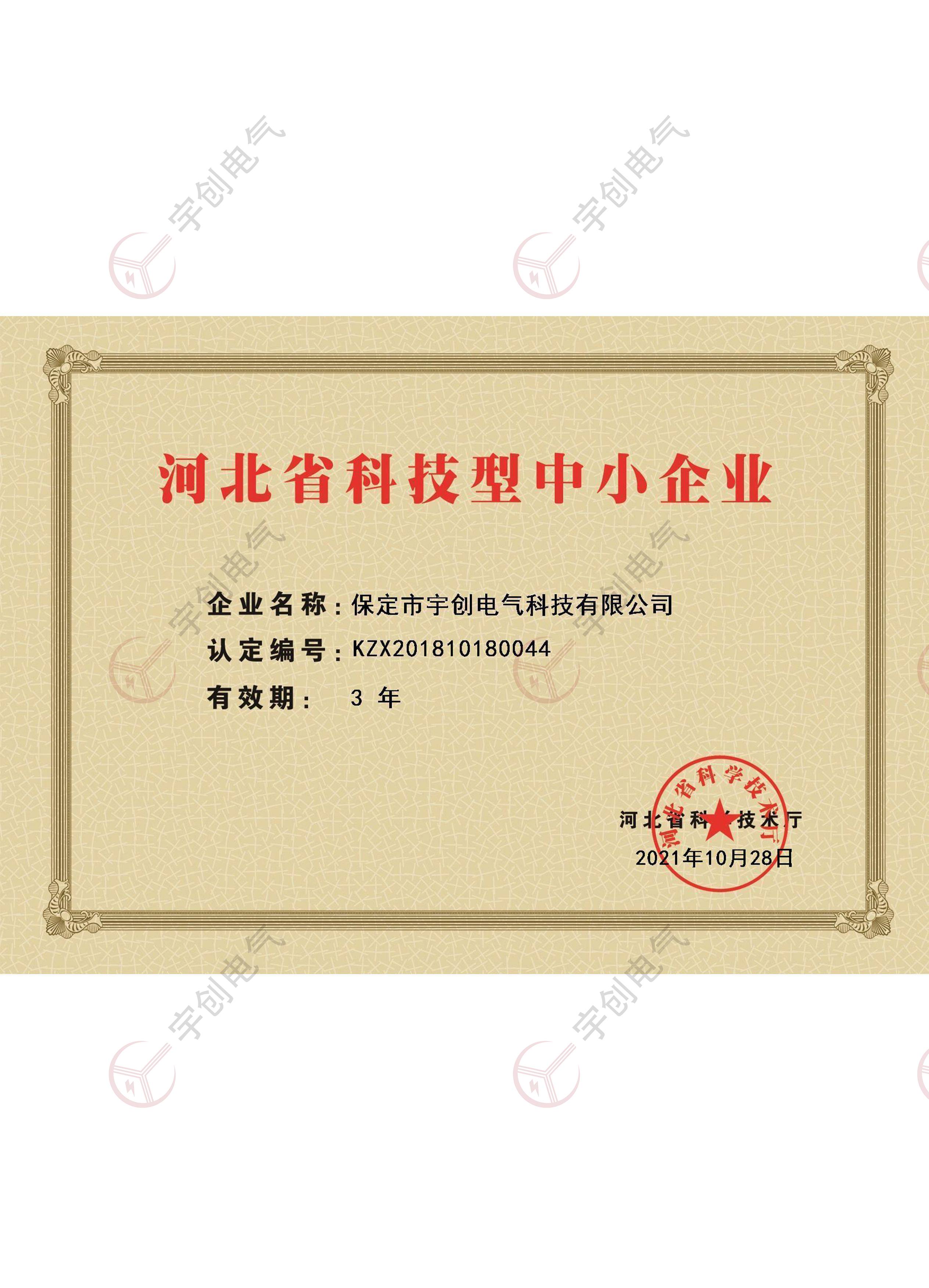 徐州河北省科技型中小企业